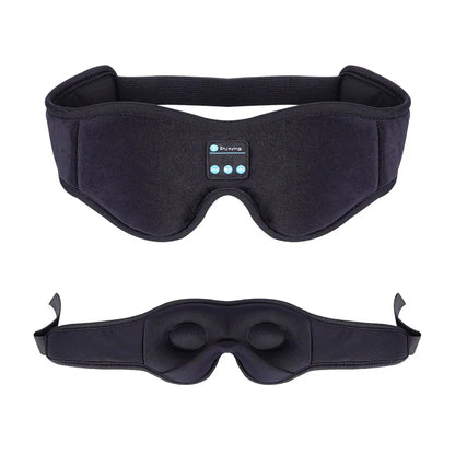Bluetooth Sleeping Headphones 3D Eye Mask Wireless Headband Soft Elastic Comfortable Music Earphones Sleep Mask for Travel Nap