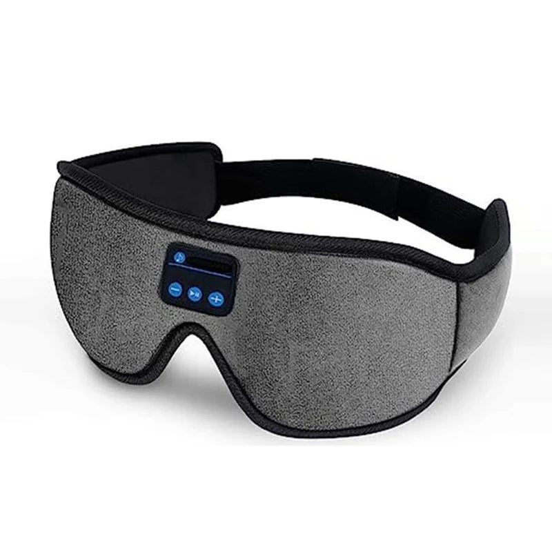 Bluetooth Sleeping Headphones 3D Eye Mask Wireless Headband Soft Elastic Comfortable Music Earphones Sleep Mask for Travel Nap